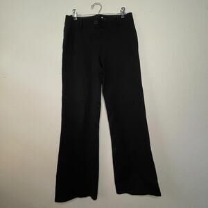 Betabrand Spandex Yoga Comfort Dress Work Pant Black Size M Pull On